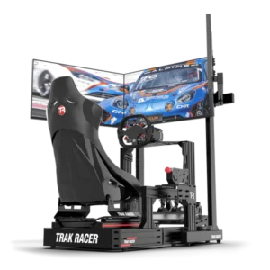 Trak Racer Freestanding Triple (3) Monitor Stand – up to 45″ displays